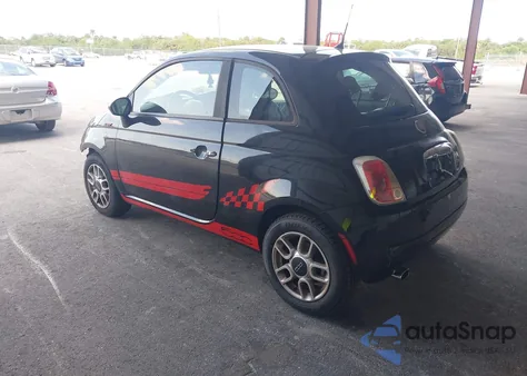 2012 Fiat 500 Pop z USA, uszkodzony, nr VIN 3C3CFFAR9CT302006